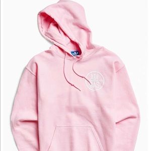 adidas baby pink hoodie